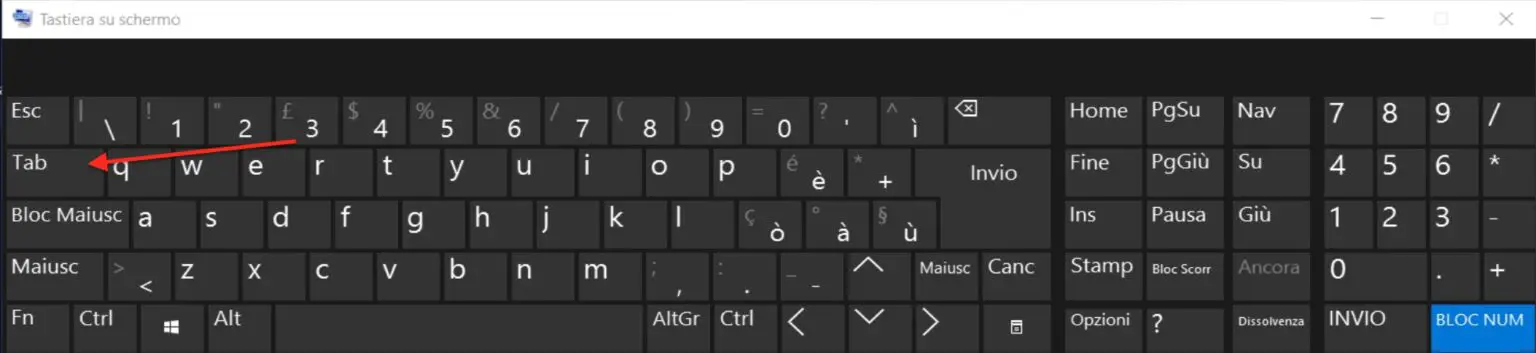 Il Tasto Tab: Cos'è, Dov'è E Come Funziona Su Pc E Mac - Informaticappunti